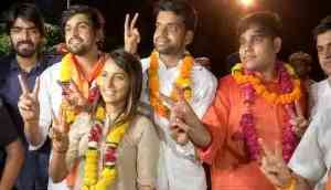 DUSU Election 2018: Big victory for ABVP in Delhi University Students’ Union polls; won three out of four posts