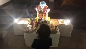 Fans started trolling Shah Rukh Khan's son AbRam for praying to lord Ganesha