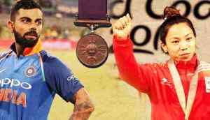 Virat Kohli and weightlifter Mirabai Chanu recommended for Rajiv Gandhi Khel Ratna awards