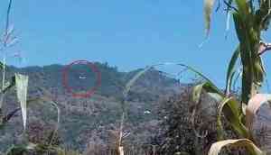 Pakistani helicopter violated Indian airspace in Poonch sector of Jammu and Kashmir; Indian Army open fire