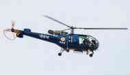 Indian Navy Chetak CH442 crashes during a training sortie at Rajali