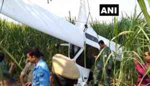 IAF aircraft crashes in Uttar Pradesh's Baghpat district; both pilots safe
