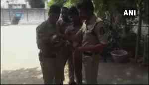 Hyderabad: Salute! As mother gave exam, policemen fed bottled milk and took care of her infant and win hearts on the internet; see pics