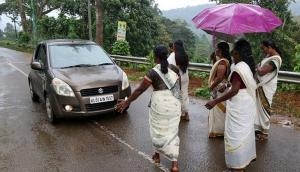 As Sabarimala temple set to open today, protesting women say any woman going temple will have to walk over their dead bodies