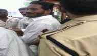YSR Congress chief Jagan Mohan Reddy stabbed on his arm at Vizag airport by unidentified man