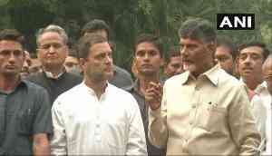 Lok Sabha election: Rahul Gandhi led Congress announces alliance with Chandrababu Naidu's TDP 'to save Indian democracy'
