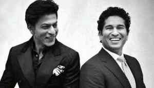 God of Cricket, Sachin Tendulkar wishes happy birthday to Badshah of Bollywood, Shah Rukh Khan in his romantic charming style