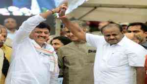 Karnataka Bypolls results: CM HD Kumaraswamy congratulates Congress and JDS leaders; challenges BJP for 2019 Lok Sabha election