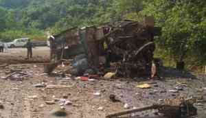 One CISF jawan, 3 civilians killed in IED blast by maoists near Bacheli in Dantewada in poll-bound Chattisgarh