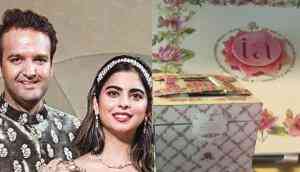 Watch: Isha Ambani weds Anand Piramal! Here is Mukesh Ambani and Nita Ambani's daughter Isha's royal wedding card look