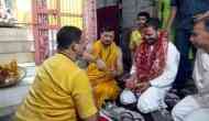 CM Yogi Adityanath mocks Rahul Gandhi says, 'jab wo ghutanon par baithe to pujaaree ko bolana pada ye mandir hai masjid nahin'