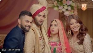 This 2.0 of Manyavar commercial featuring Anushka Sharma and Virat Kohli tells what happens after one year of marriage, watch video