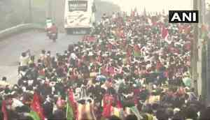 More than 20,000 Maharashtra farmers march from Thane to Mumbai, demanding loan waiver and minimum support price