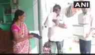 Telangana Assembly Election 2018: Independent candidate Akula hands out slippers to voters; wants people to beat him