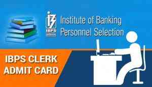 IBPS Clerk Prelims 2019 admit card: Follow these simple steps that will help you to download your hall ticket in one minute