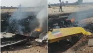  Telangana: Trainee aircraft which took off from Hakimpet Air Force station crashed in Bahupeta; pilot injured