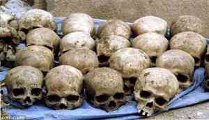 Bihar: Shocking! Around 16 human skulls and 34 skeletal remains found at Chapra Railway Station; one held