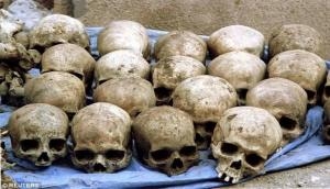 Bihar: Shocking! Around 16 human skulls and 34 skeletal remains found at Chapra Railway Station; one held