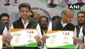 Rajasthan Election 2018: Congress releases manifesto 'Jan Ghoshna Patra' for Rajasthan polls; promises farm loan waiver, free women education