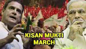 Kisan Mukti March: Rahul Gandhi and Arvind Kejriwal join Kisan protest as agitating farmers said, 'No acche din for us'