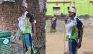 OMG! Odisha man dresses up like dustbin, referred as 'chalta firta dustbin' is a head turner who hold strong message for all! See pics