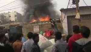 Bihar fire: Shocking! Massive fire breaks out at plastic factory in Patna; fire tenders rushed to spot