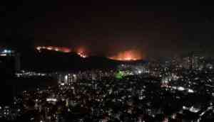 Mumbai forest fire: 4-km wide fire breaks out in Aarey Colony near Gokuldham society adjacent to Film City; see video