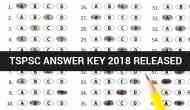 TSPSC Answer Key 2018 Released: Check your Group 4 final answer key at tspsc.gov.in