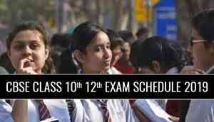 CBSE Class 10th, 12th Exam Schedule 2019: On this date CBSE will release your exam datesheet; see details