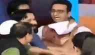 BJP and Samajwadi Party leaders fight on live TV show in Noida; police detains one, video goes viral