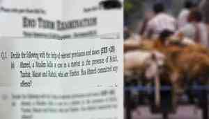 Shocking! IP University asked if cow killing by a Muslim in front of Hindu an offence?