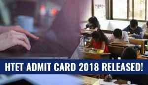 HTET Admit Card Released! This is what you should check on your hall tickets