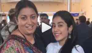 Janhvi Kapoor calls Smriti Irani 'Aunty;' Irani replied 'ye Aaj kal ke bachche'