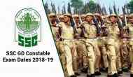 SSC GD Constable Exam 2018-19: Check the official dates announced for the exams on various posts