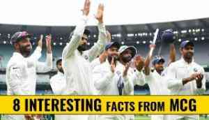 8 amazing facts from India's historic win against Australia at MCG