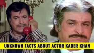 Did you know Kader Khan wrote dialogues for Amitabh Bachchan in over 30 films? Check out some unknown facts about him