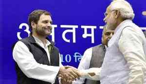 After PM Modi's jibe of 'insult to women,' Rahul Gandhi tweets 'Stop shaking, be a man and answer on Rafale'