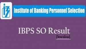 IBPS SO 2018 Exam Result Out! Check your SO prelims result; here's how