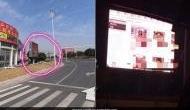 Viral Video: Oops! Employee plays porns for 90-minutes on advertising big display on the busy road and…!
