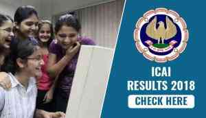 ICAI Results 2018: Know where to check your CA IPCC results; read details