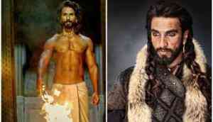 Ranveer Singh finally reacts to Shahid Kapoor's statement of cold war with him during Padmaavat