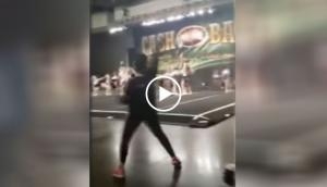 You won’t believe how these cheerleading coaches go crazy to support their teams during competition; see viral video