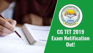 CG TET 2019 exam notification out! Online registration starts; check out eligibility criteria