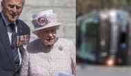 Shocking! Queen Elizabeth's 97-year-old husband Prince Philip met with a car accident in eastern England; see pic