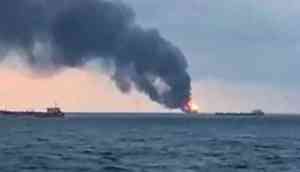 At least 11 dead and several injured after 2 ships carrying Indian crew catch fire in Russian waters