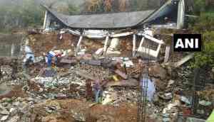 Saraswati Shishu Mandir school's building collapses in Uttrakhand's Gopeshwar after rainfall; rescue underway