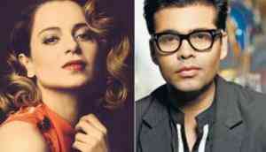Karan Johar opens up on working with Manikarnika actress Kangana Ranaut; here's what he said