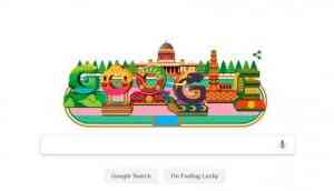 Republic Day 2019: Google celebrates India’s 70th R-Day with colourful doodle; showcases Rashtrapati Bhavan, India’s heritage