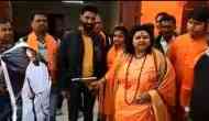 Missing Hindu Mahasabha leader Pooja Pandey who shot at Mahatma Gandhi’s effigy in Aligarh, arrested