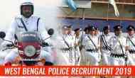 West Bengal Police Recruitment 2019: Job opportunities! Apply via online or offline mode for over 8000 vacancies